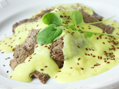 Receita de Bife de contra filé ao molho de mostarda